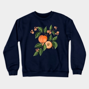 Peach pattern 4 Crewneck Sweatshirt